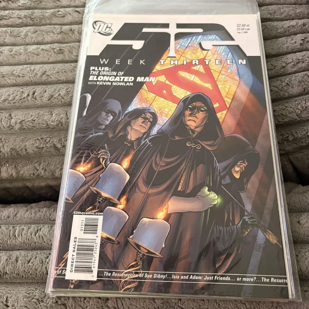52 DC Comics Lot 10 Issues Weeks 11-20 Black Adam Booster Gold Set Modern Age